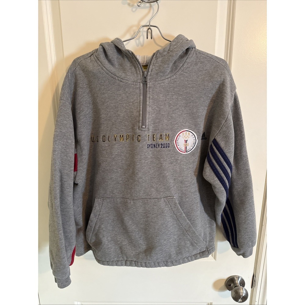 Adidas Vintage US Olympic Team Hoodie Sydney 2000 XL But See Measurements